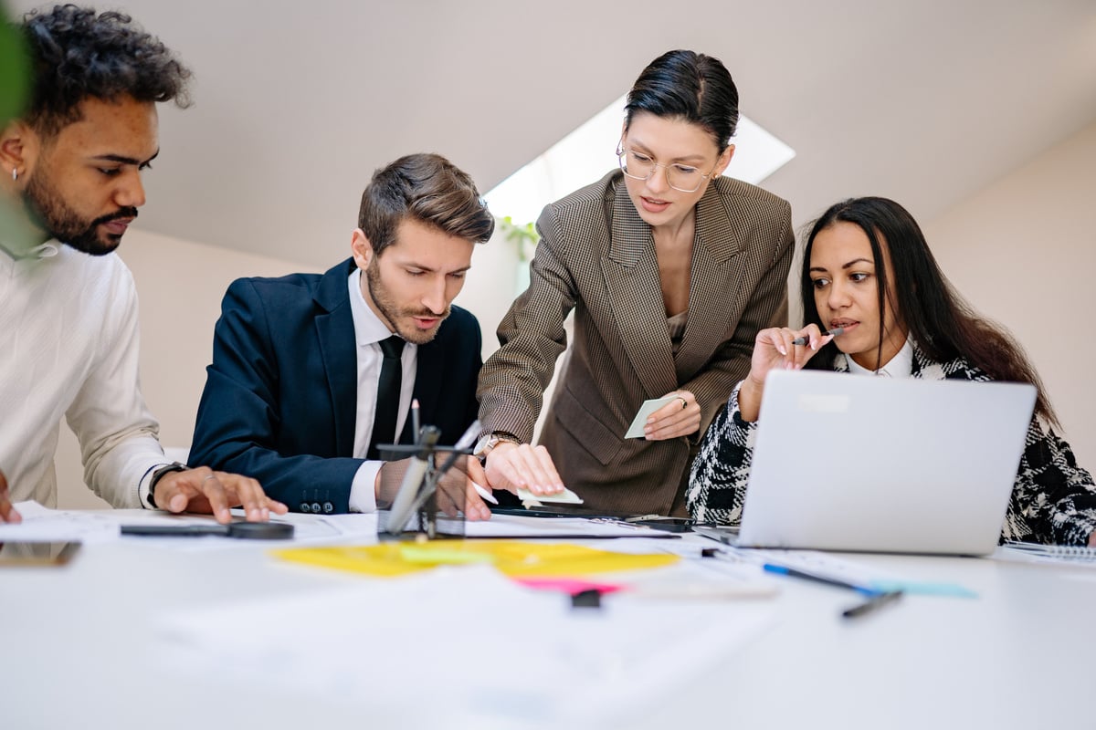 People Working at an Office